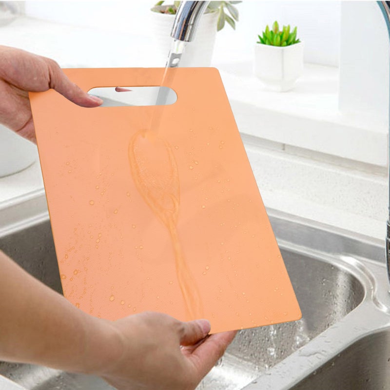 Nicesh Plastic Cutting Board Set - Thin, 11.8" x 7.8", set of 4 colord - Image 4